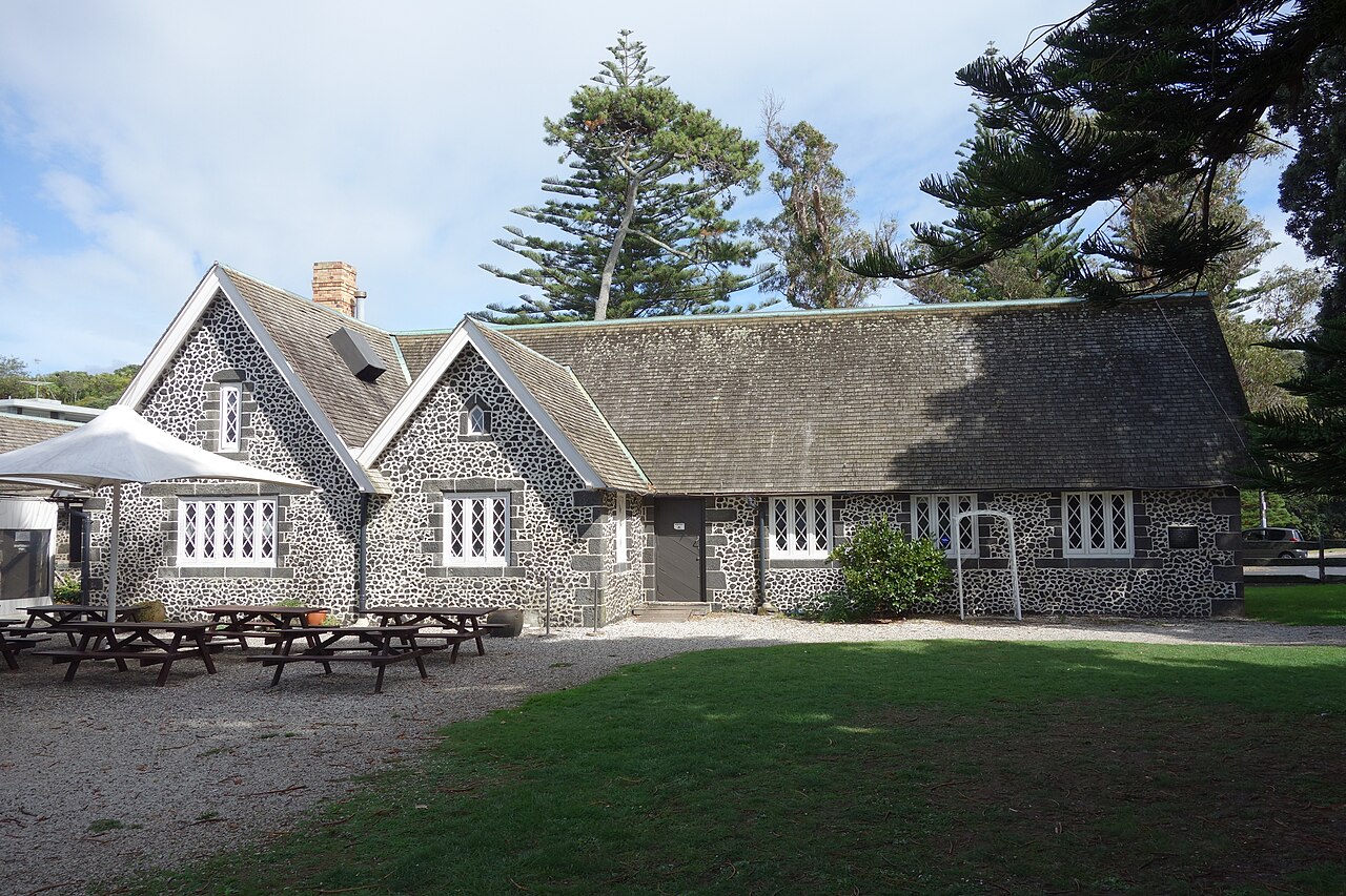 Melanesian Mission House, New Zealand: a historic building.