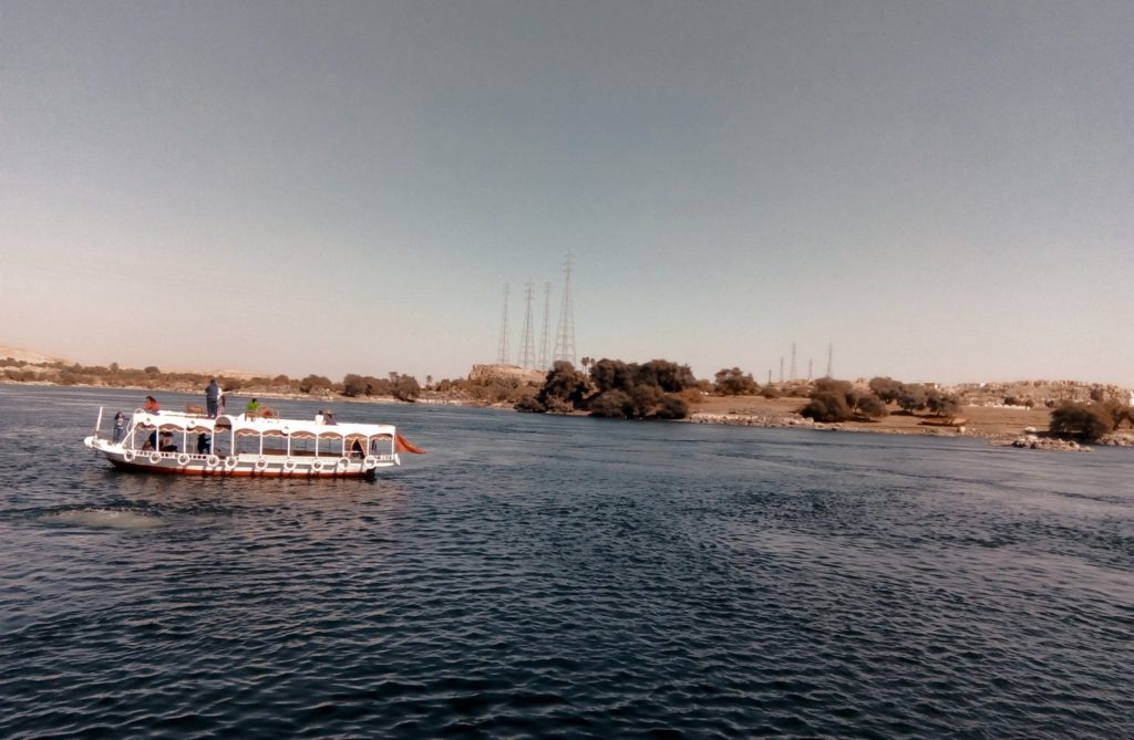 Egypt: a view of the Nile River.