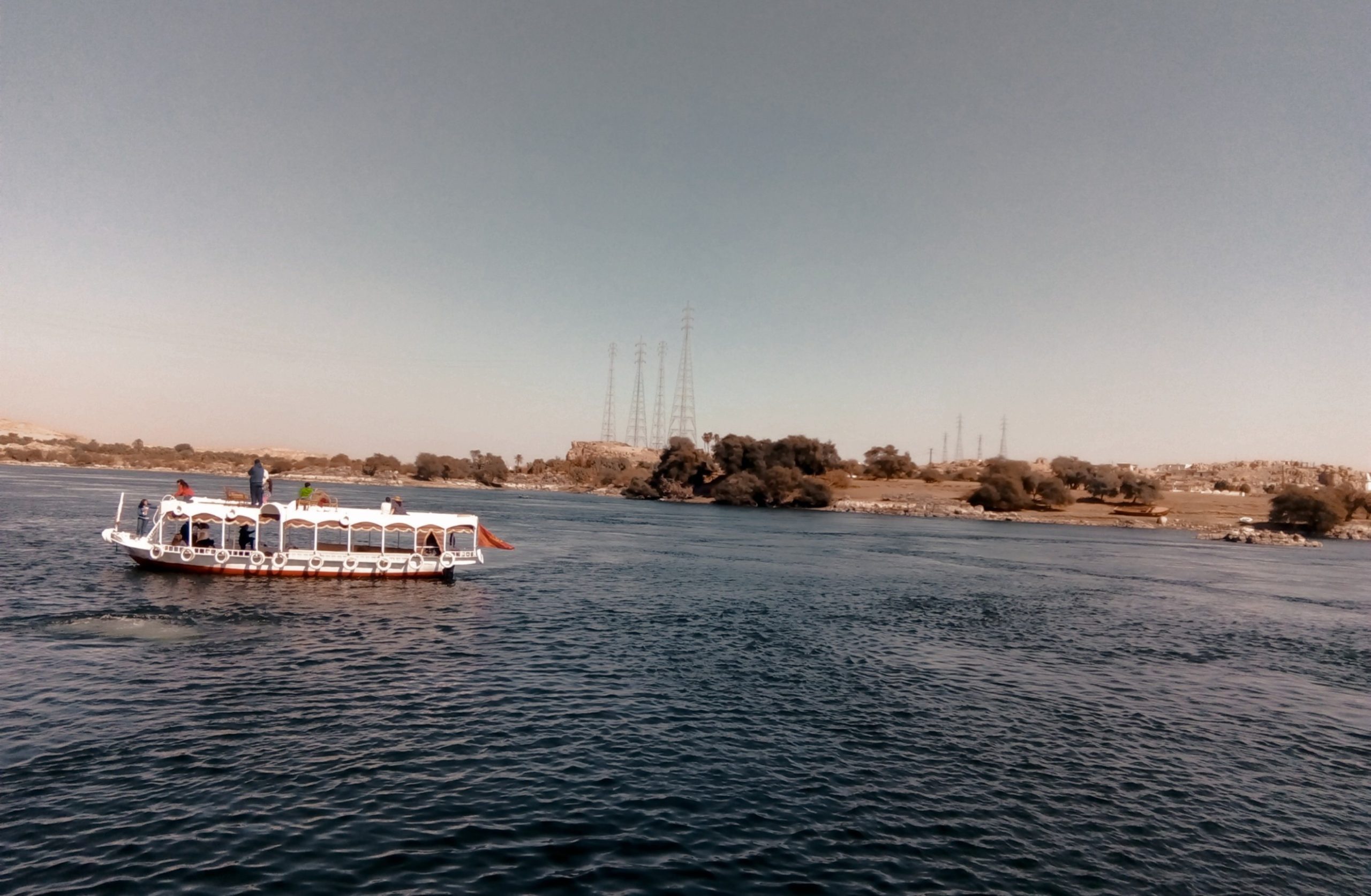 Egypt: a view of the Nile River.